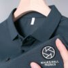Men’s Chinese Style Shorts Sleeve Polo Shirt - Image 4