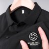 Men’s Chinese Style Shorts Sleeve Polo Shirt