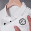 Men’s Chinese Style Shorts Sleeve Polo Shirt - Image 2
